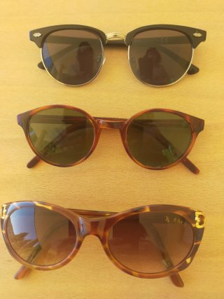 Lote 11 Gafas de Sol Vintage Variadas