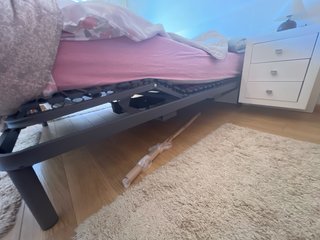 Cama de 150 con somier eléctrico