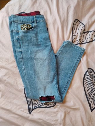 Pantalón vaquero Mickey Desigual Talla 42