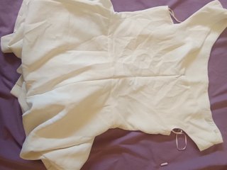 Mono blanco largo