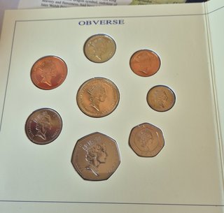 Colección Monedas Reino Unido 1995