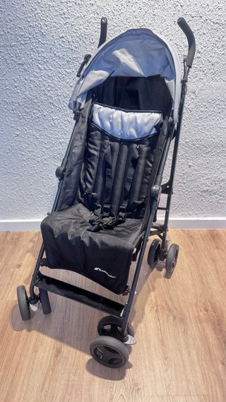 Carrito bebé Bebeconfort gris y negro