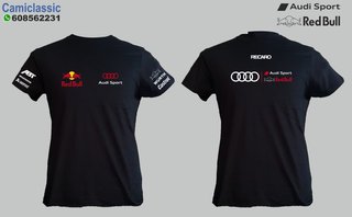 Camiseta Audi Sport Red Bull