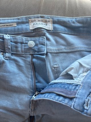 Pantalón vaquero chico azul claro talla 36