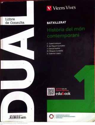 Libro bachillerato 1 ISB 9788468284217