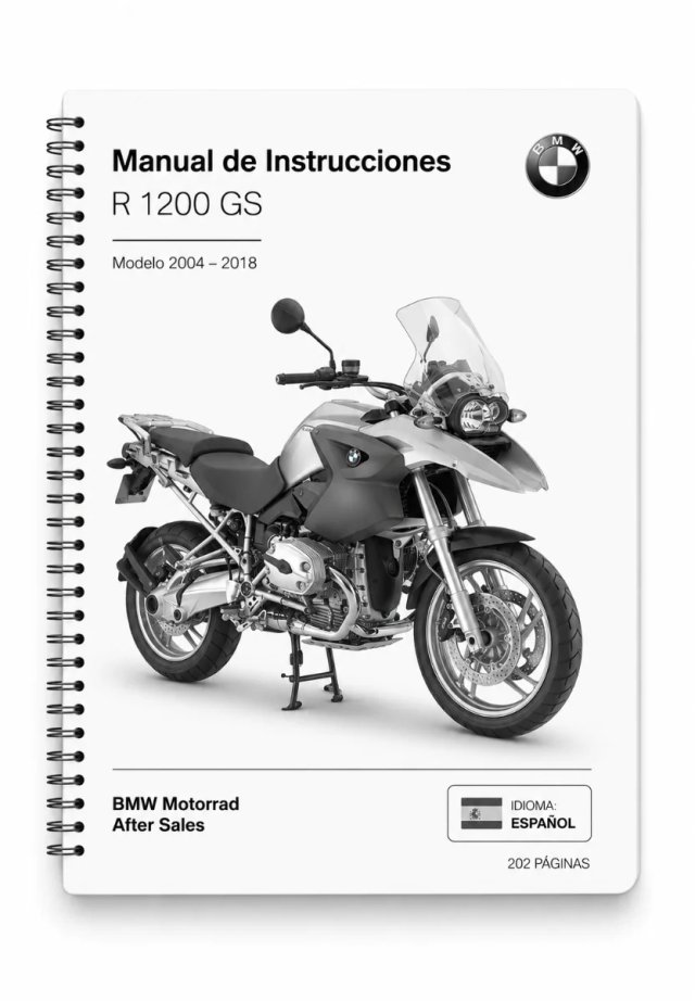 Manual de Instrucciones BMW R 1200 GS (2004-2018)