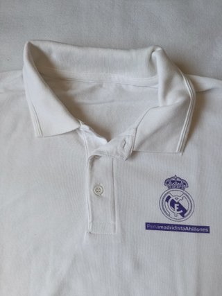 Polo Peña Madridista Ahillones Blanco Talla XL