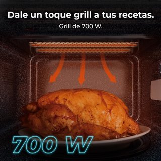 Microondas Cecotec GrandHeat 2110 GRILL 20L