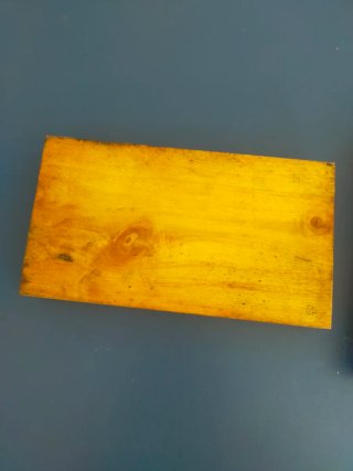 Lotto di 2 Scatole di Legno Antiche per Sigari/Torrone