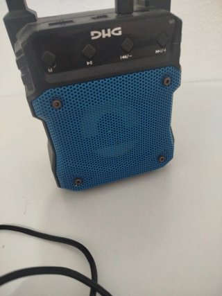 Altavoz DHG Bluetooth Negro y Azul