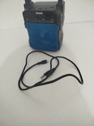 Altavoz DHG Bluetooth Negro y Azul
