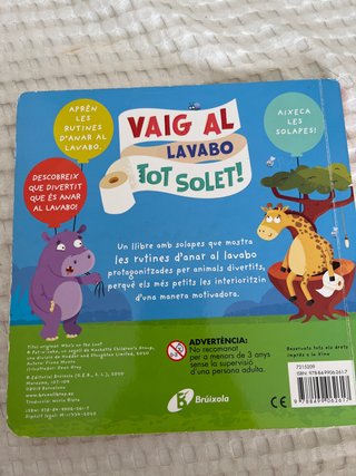 Vaig al lavabo tot solet! Cuento
