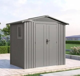 Caseta Jardín Metálica 240x168x220cm KIOSCO