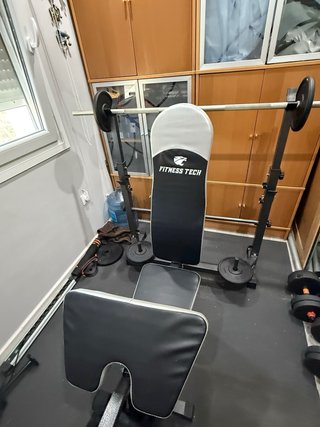 Banco de pesas Fitness Tech