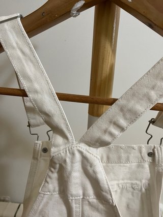 Mono corto vaquero blanco