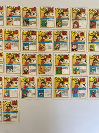 Cartas Dragon Ball Z Tarjet - Cards Ediciones Este
