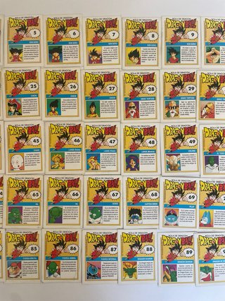 Cartas Dragon Ball Z Tarjet - Cards Ediciones Este