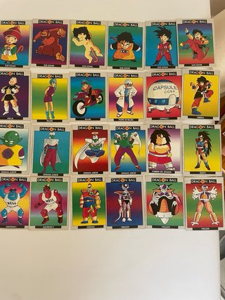 Cartas Dragon Ball Z Tarjet - Cards Ediciones Este