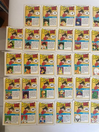 Cartas Dragon Ball Z Tarjet - Cards Ediciones Este