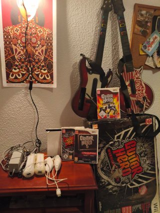 Consola Nintendo Wii Blanca + Accesorios y juegos