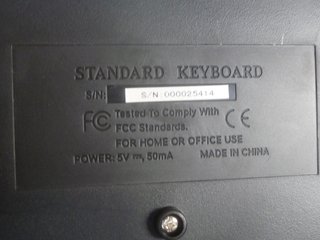 Teclado NEU Standard Negro/Plateado