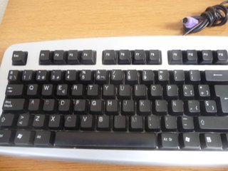 Teclado NEU Standard Negro/Plateado