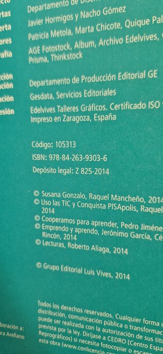 Ciencias sociales 1 Primaria