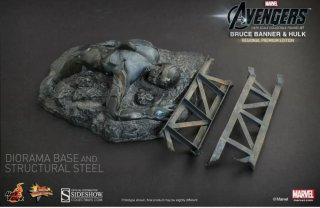Hot Toys Hulk & Bruce Banner Avengers MMS186