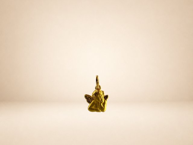 Colgante Ángel Oro 18k