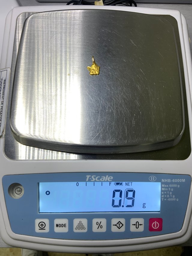 Colgante Ángel Oro 18k