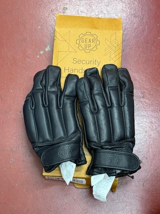 Guantes Gear Up Talla M KEV-5 Negro