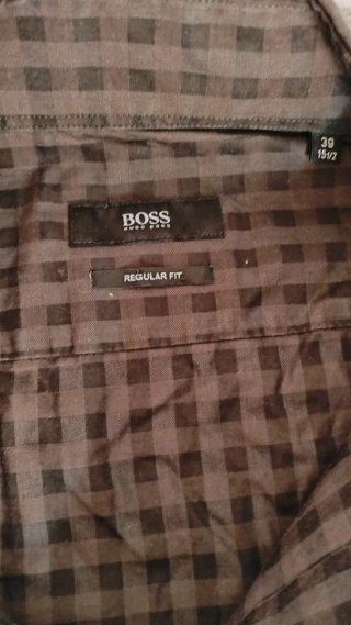 Camisa Hugo Boss Regular Fit Hombre Cuadros
