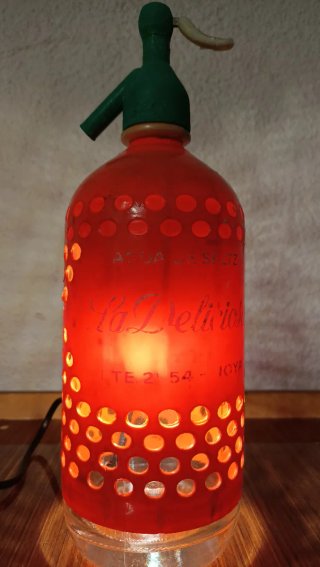 Sifón Vintage Iluminado
