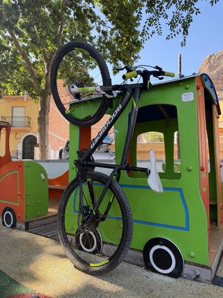 Bicicleta Rockrider 520 ST Negra/Verde
