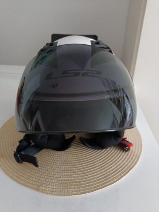 Casco moto Jet LS2 Talla S + bolsa de transporte.