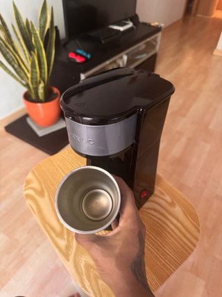 Cafetera Cecotec con Vaso Termo