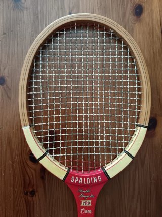 Raqueta Vintage Spalding Pancho Gonzales Pro Champ