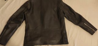 Chaqueta Biker Cuero Auténtico Hombre M