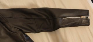 Chaqueta Biker Cuero Auténtico Hombre M