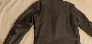 Chaqueta Biker Cuero Auténtico Hombre M