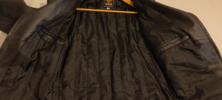 Chaqueta Biker Cuero Auténtico Hombre M