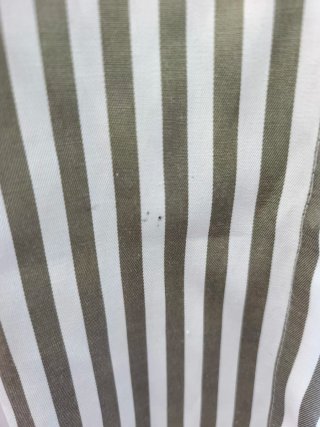 Camisa Zara Rayas Verde y Blanca Talla XL