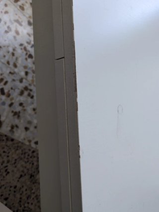 Mesa de comedor blanca extensible