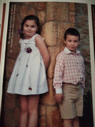 Revista de moda infantil con patrones Espejito
