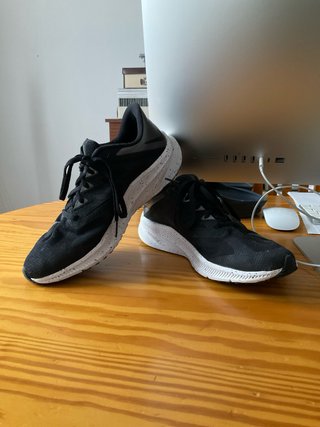 Tenis Nike Talla 40 Negro/Plata