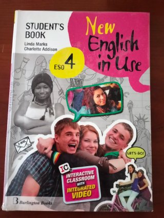 Libro de texto ingles. 4 eso