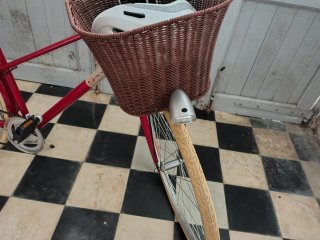 Bicicleta Paseo Mujer Roja Bh gacela