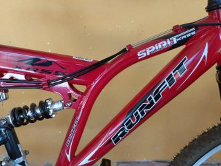 Bicicleta de Montaña Roja RUNFIT