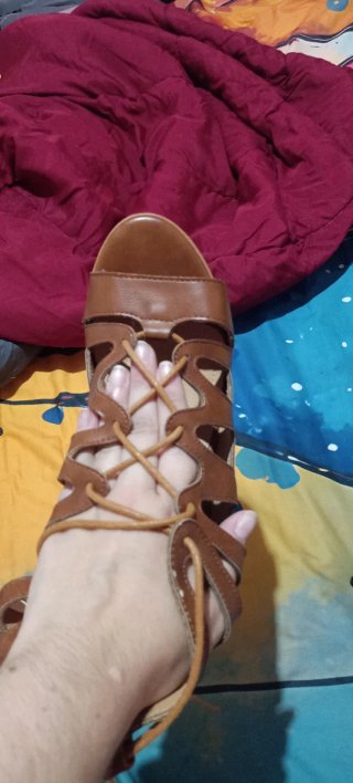 Sandalias cuña plataforma mujer talla 38