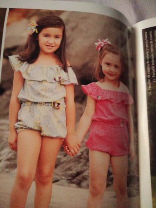 Revista de moda infantil con patrones Espejito
